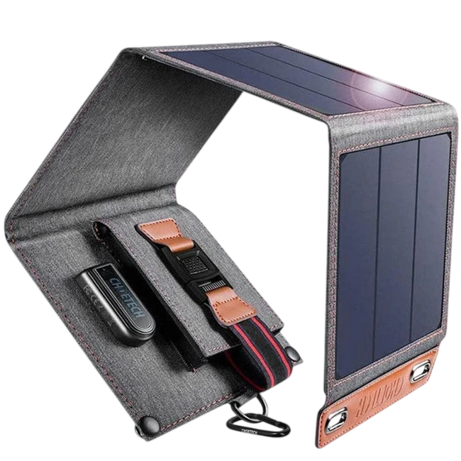Choetech SC004 14W - Cargador Solar Plegable Hover Image