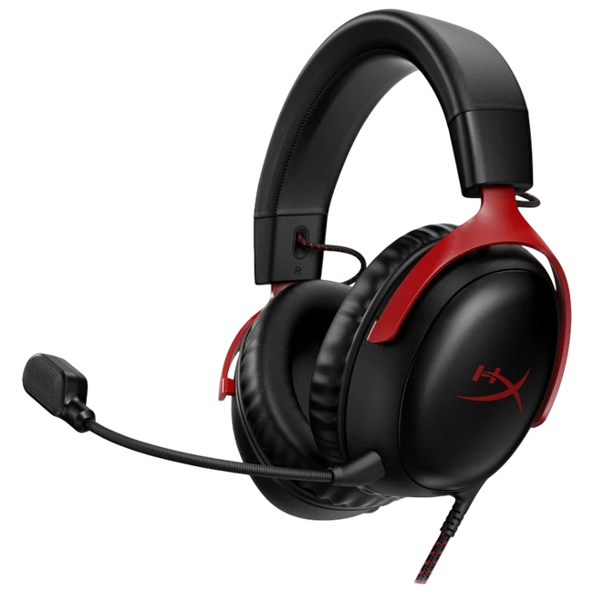 HyperX Cloud III Negro y rojo Hover Image