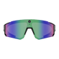 Colmi V06 AI Sports Sunglasses (Black with Blue Lenses)