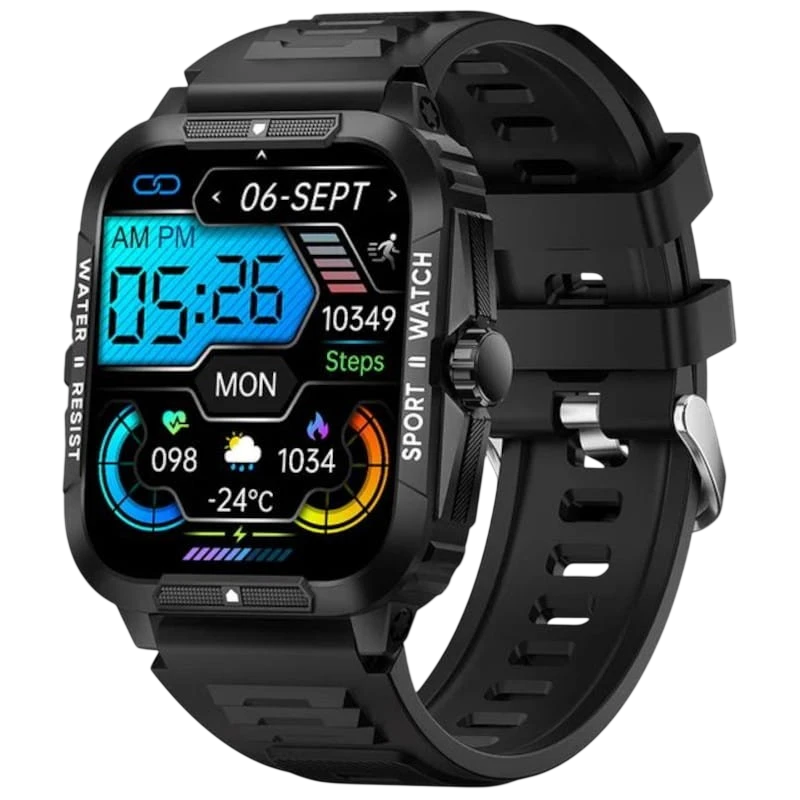 Colmi P76 Botón Negro - Reloj inteligente