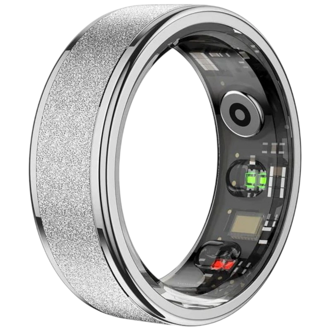 Colmi R10 Talla 7 Plata - Anillo inteligente Hover Image