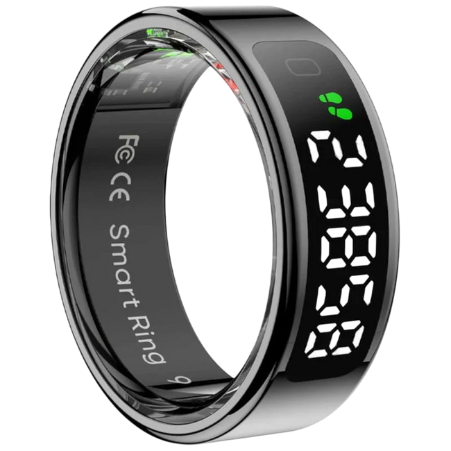 Anillo inteligente COLMI R12 Negro Talla 11 Hover Image
