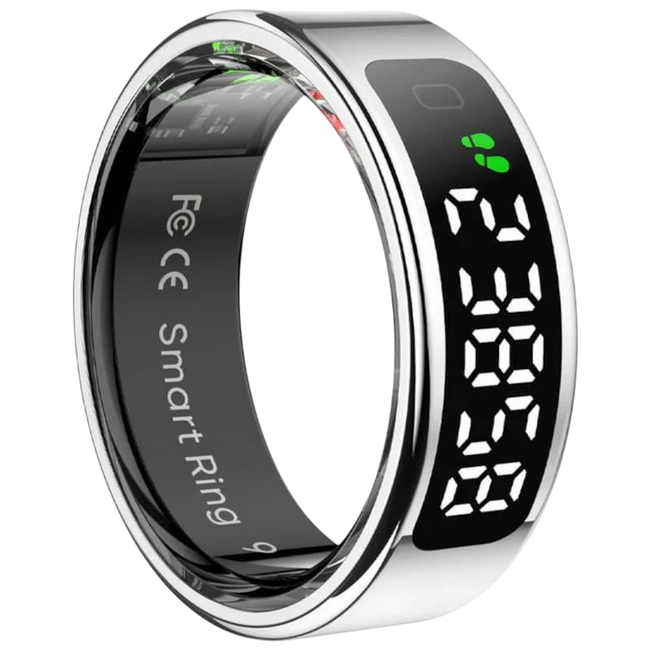 Anillo inteligente COLMI R12 Plata Talla 7 Hover Image