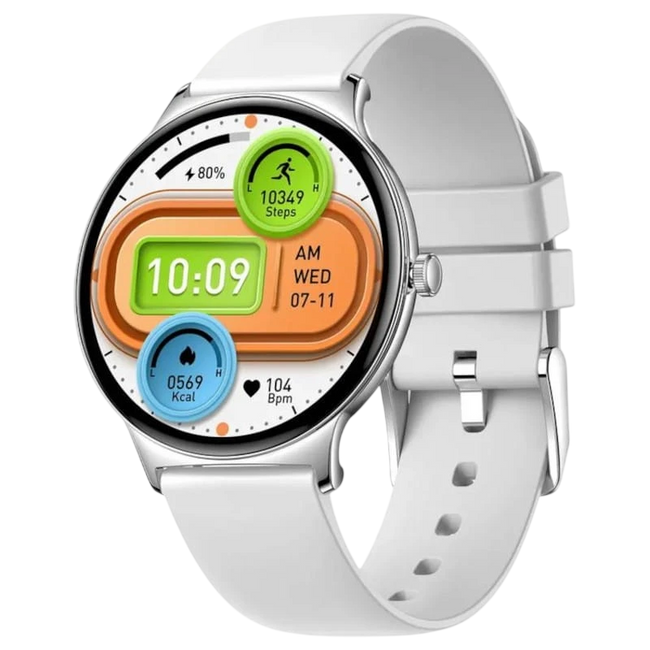 Colmi V89 Correa Silicona Plata - Reloj Inteligente Hover Image