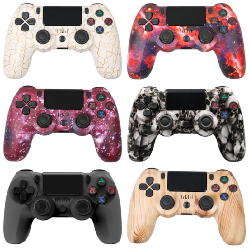 Mando Powergaming V2 Star Pink - Gamepad para PS4