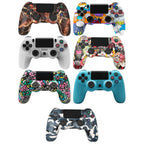 Mando Powergaming V2 Azul Camuflaje - Gamepad para PS4 y Android