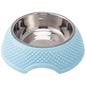 Comedero para Mascota Acero Inoxidable Azul