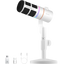 COMICA EJoy D10 Pro (D) Micrófono Inalámbrico Gaming Blanco