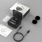 COMICA Vimo S-UC Micrófono Lavalier Inalámbrico con Cancelación de Sonido (USB-C) Negro