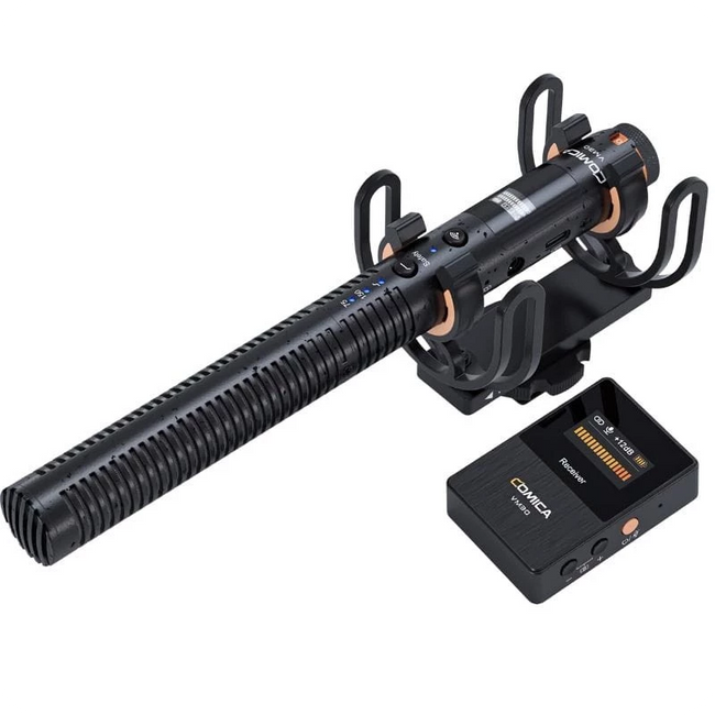 COMICA VM30 Micrófono Inalámbrico de Grabación Integrada y Flotante Hover Image