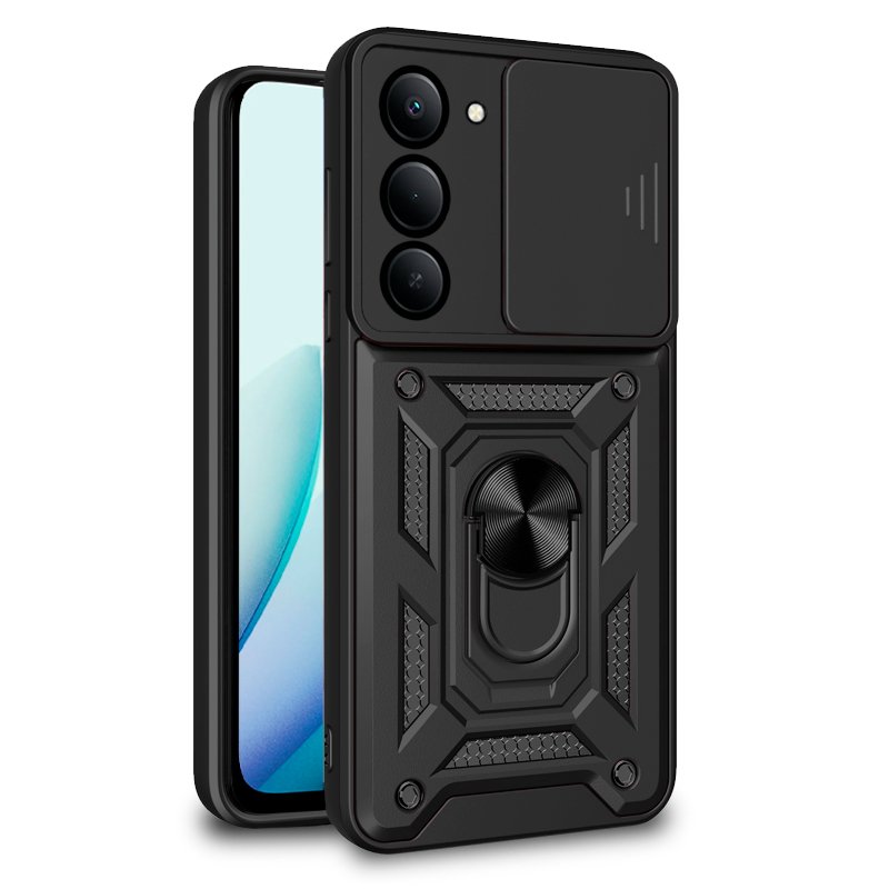 Cool Carcasa Xiaomi Redmi 15 / 15 5G Hard Ring Negro