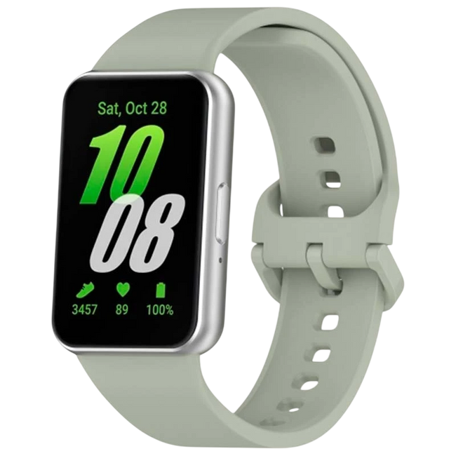 Correa de silicona Samsung Galaxy Fit 3 Gris Hover Image