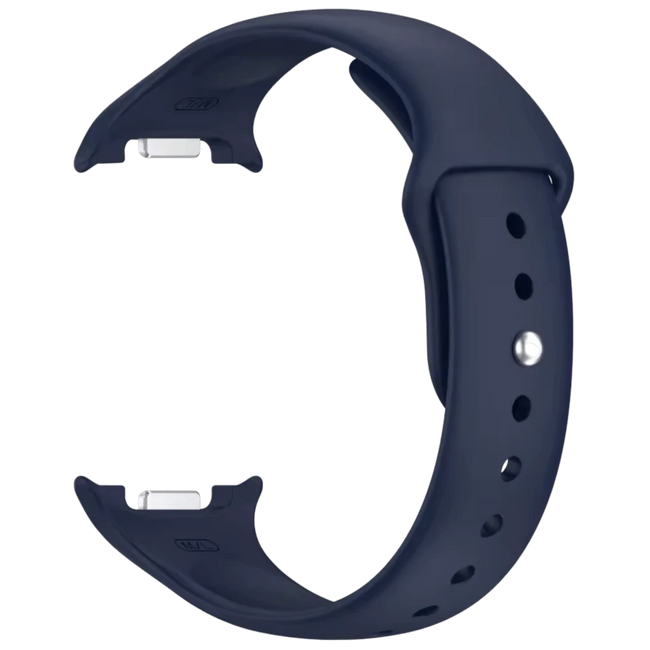 Correa de silicona Samsung Galaxy Watch 8 / 9 Azul Oscuro Hover Image