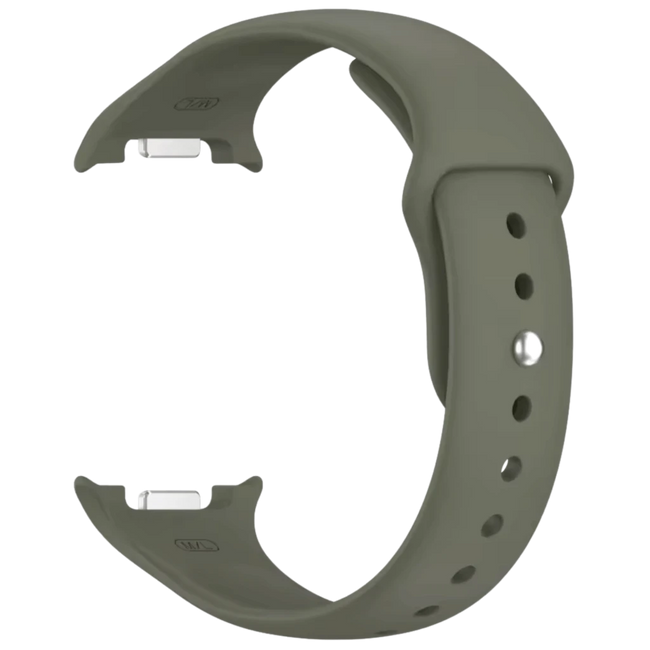 Correa de silicona Samsung Galaxy Watch 8 / 9 Verde Oscuro Hover Image