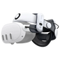 BOBOVR S3 PRO correa con batería y ventilación para Meta Quest 3 / Quest 3S Blanco - Accesorio para gafas VR
