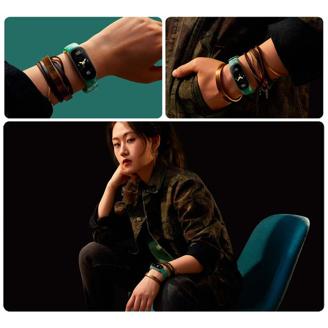 Correa Camuflaje Original para Xiaomi Smart Band 7 Verde Main Image