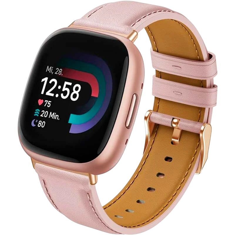 Correa Fitbit Versa 3 / Versa 4 Cuero Rosa