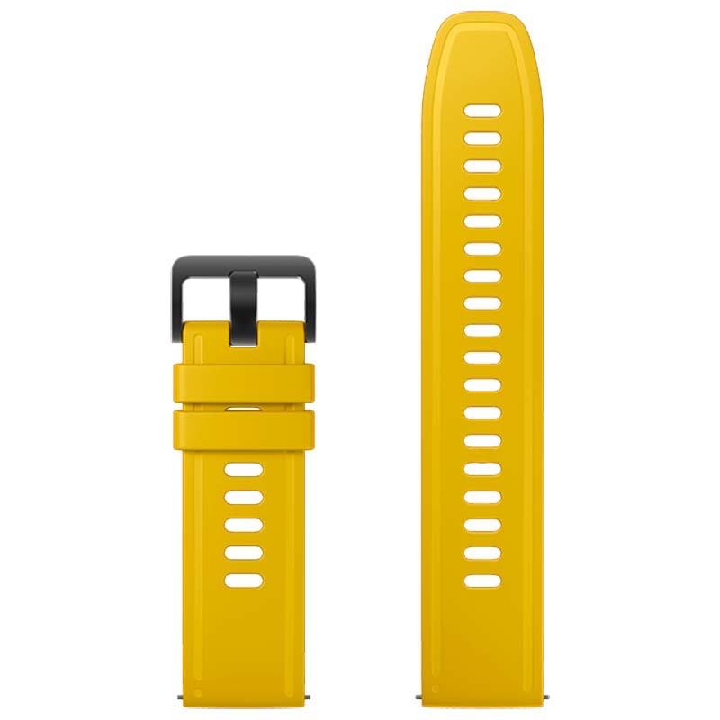 Correa de Silicona Original para Xiaomi Watch S1 Active Amarillo