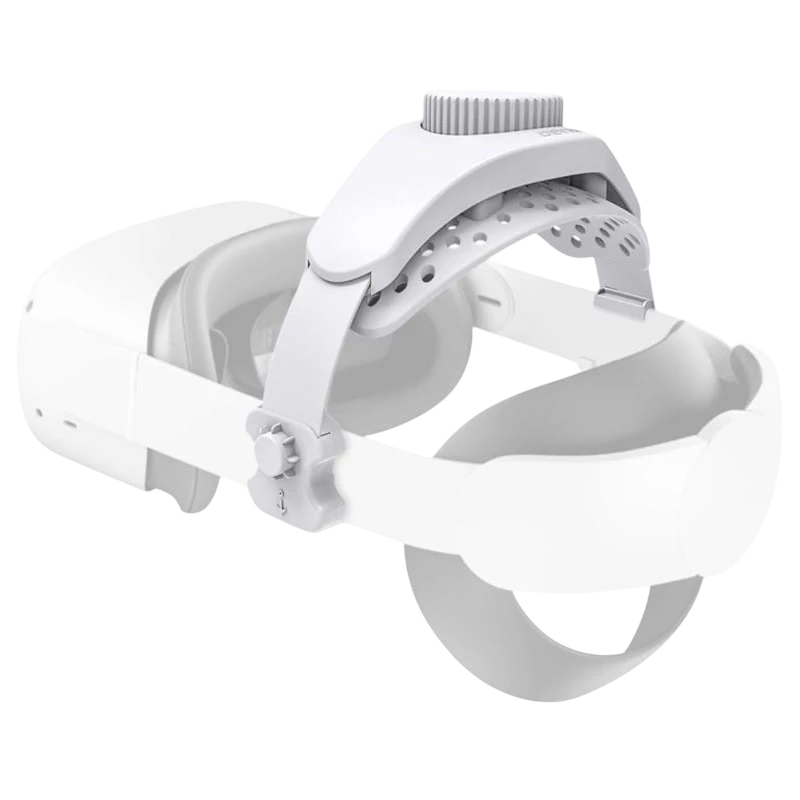Correa DEVASO Ajustable para Meta Quest 3S, 3, 2, Pro, Pico 4, Pico 4 Pro Blanco
