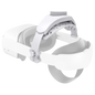 Correa DEVASO Ajustable para Meta Quest 3S, 3, 2, Pro, Pico 4, Pico 4 Pro Blanco