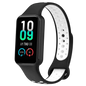 Correa Xiaomi Mi Smart Band 8 Active / Redmi Smart Band 2 Dual Color Negro+Blanco