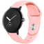 Correa Universal Elegance Silicona 20mm Salmón para Smartwatch Xiaomi/Amazfit/Samsung/Huawei/Realme/Ticwatch