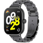 Correa Metal Eslabones Xiaomi Mi Smart Band 9 Pro / Band 8 Pro / Redmi Watch 4 / Redmi Watch 5 / Redmi Watch 6 / Xiaomi Smart Band 10 Pro Negro