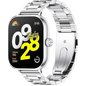 Correa Metal Eslabones Xiaomi Mi Smart Band 9 Pro / Band 8 Pro / Redmi Watch 4 / Redmi Watch 5 / Redmi Watch 6 / Xiaomi Smart Band 10 Pro Plata