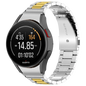 Correa Metal Eslabones Samsung Galaxy Watch 4/5/6 Plata+Dorado