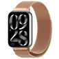 Correa Milanesa Magnética Xiaomi Mi Smart Band 9 Pro / Band 8 Pro / Redmi Watch 4 / Redmi Watch 5 / Redmi Watch 6 / Xiaomi Smart Band 10 Pro Dorado Rosa