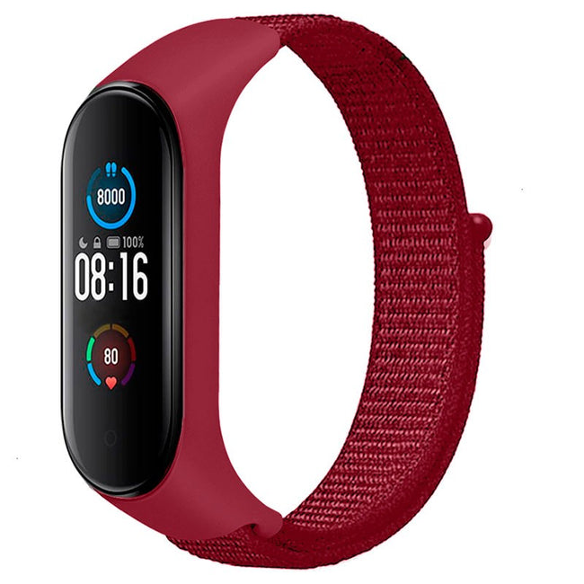 Correa Xiaomi Mi Smart Band 6 / Mi Band 5 / Amazfit Band 5 Nailon Hover Image