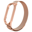 Correa Xiaomi Smart Band 7 Milanesa Magnética Dorado Rosa