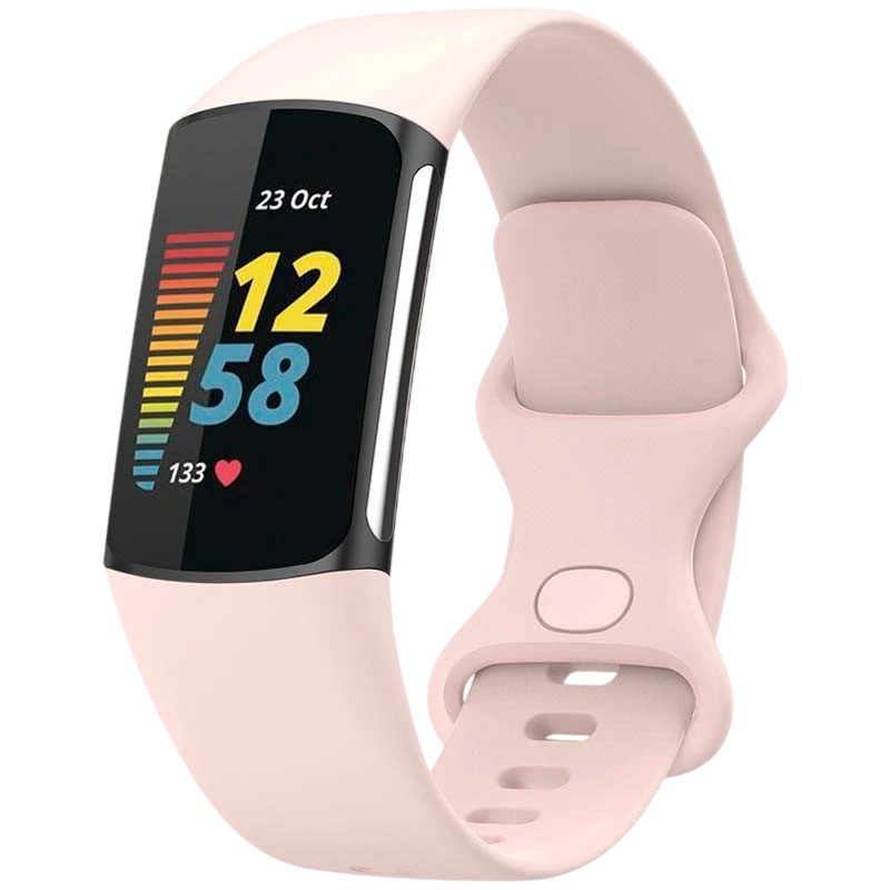 Correa de silicona Fitbit Charge 5 / Charge 6 Rosa