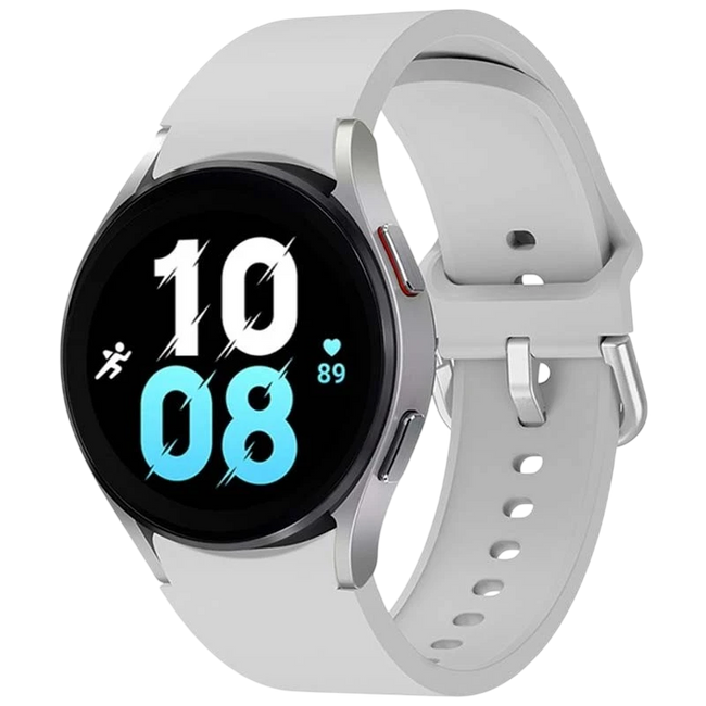 Correa de silicona Samsung Galaxy Watch 4/5/6 Gris Claro Hover Image