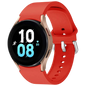 Correa de silicona Samsung Galaxy Watch 4/5/6 Rojo