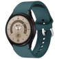 Correa de silicona Samsung Galaxy Watch 4/5/6 Verde Oscuro