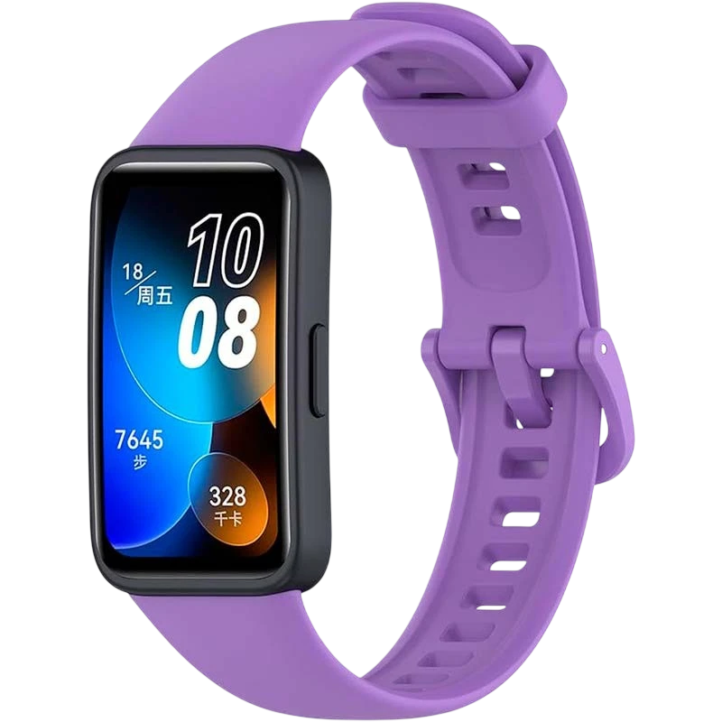 Correa Huawei Band 8 / Huawei Band 9 / Honor Band 9 Silicona Morado