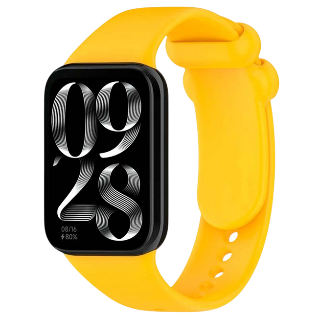Correa Xiaomi Mi Smart Band 9 Pro / Band 8 Pro / Redmi Watch 4 / Redmi Watch 5 / Redmi Watch 6 / Xiaomi Smart Band 10 Pro Silicona Amarillo Hover Image