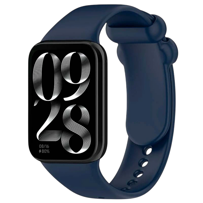 Correa Xiaomi Mi Smart Band 9 Pro / Band 8 Pro / Redmi Watch 4 / Redmi Watch 5 / Redmi Watch 6 / Xiaomi Smart Band 10 Pro Silicona Azul Marino Hover Image
