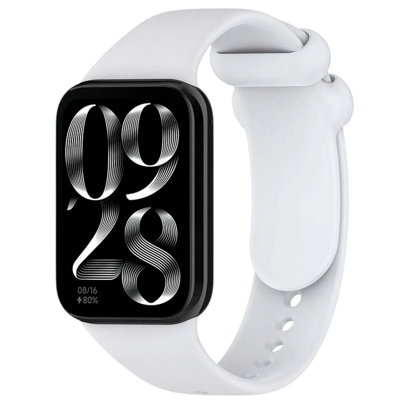 Correa Xiaomi Mi Smart Band 9 Pro / Band 8 Pro / Redmi Watch 4 / Redmi Watch 5 / Redmi Watch 6 / Xiaomi Smart Band 10 Pro Silicona Gris Claro
