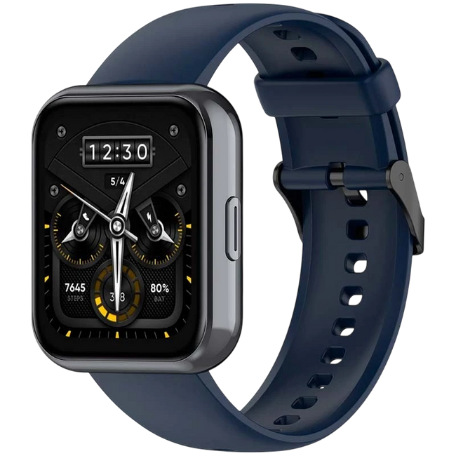 Correa de silicona Realme Watch 3 / 3 Pro Azul Oscuro Hover Image