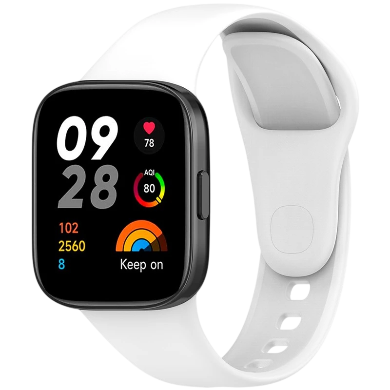 Correa de silicona Xiaomi Redmi Watch 3 Blanco