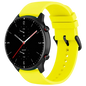 Correa de silicona Universal 22mm Amarillo para Smartwatch Xiaomi/Amazfit/Samsung/Huawei/Realme/Ticwatch