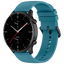 Correa de silicona Universal 22mm Azul para Smartwatch Xiaomi/Amazfit/Samsung/Huawei/Realme/Ticwatch