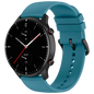 Correa de silicona Universal 22mm Azul para Smartwatch Xiaomi/Amazfit/Samsung/Huawei/Realme/Ticwatch