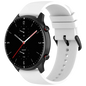 Correa de silicona Universal 22mm Blanco para Smartwatch Xiaomi/Amazfit/Samsung/Huawei/Realme/Ticwatch