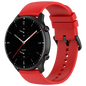Correa de silicona Universal 22mm Rojo para Smartwatch Xiaomi/Amazfit/Samsung/Huawei/Realme/Ticwatch