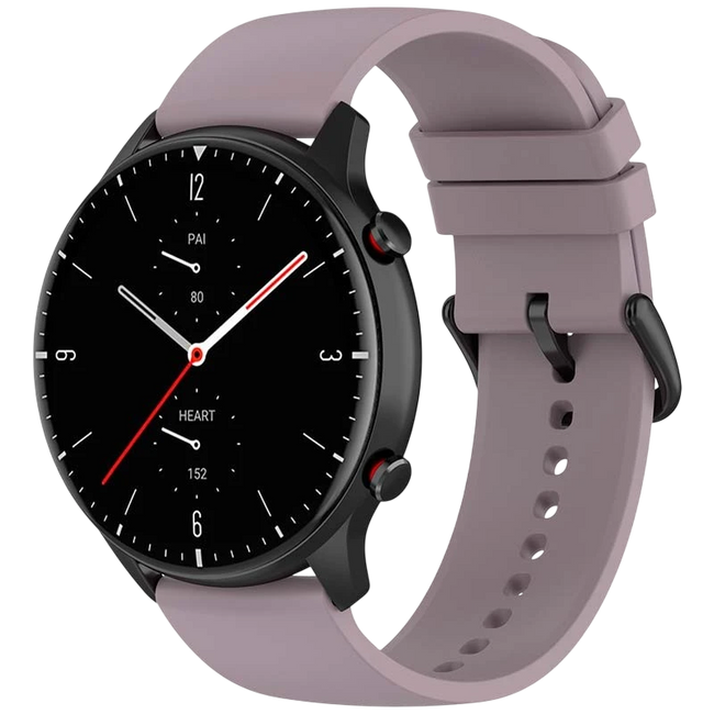 Correa de silicona Universal 22mm Violeta para Smartwatch Xiaomi/Amazfit/Samsung/Huawei/Realme/Ticwatch Hover Image