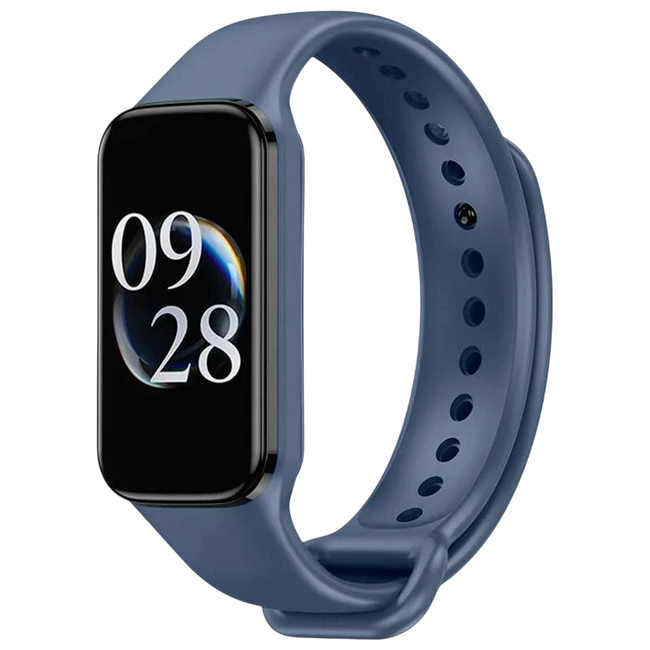 Correa Xiaomi Smart Band 8 Active / Redmi Smart Band 2 Silicona Azul Marino Hover Image