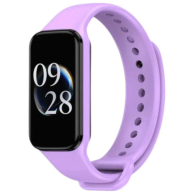 Correa Xiaomi Mi Smart Band 8 Active / Redmi Smart Band 2 Silicona Morado Hover Image